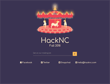 Tablet Screenshot of hacknc.com